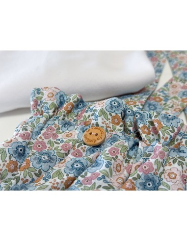 Falda con tirantes y camiseta personalizada