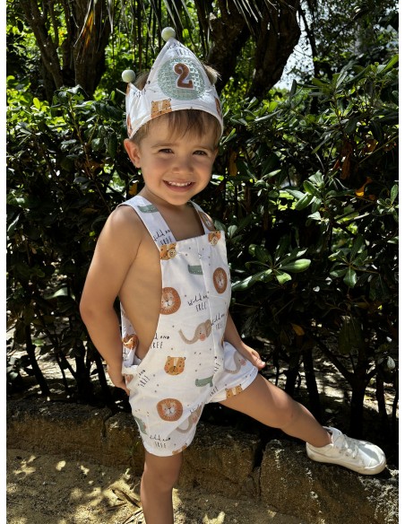 Peto pantalón corto