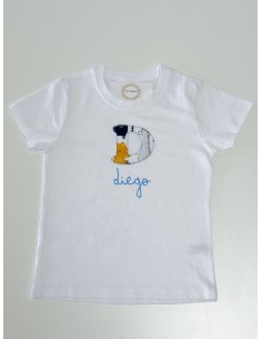 Camiseta infantil personalizada 2